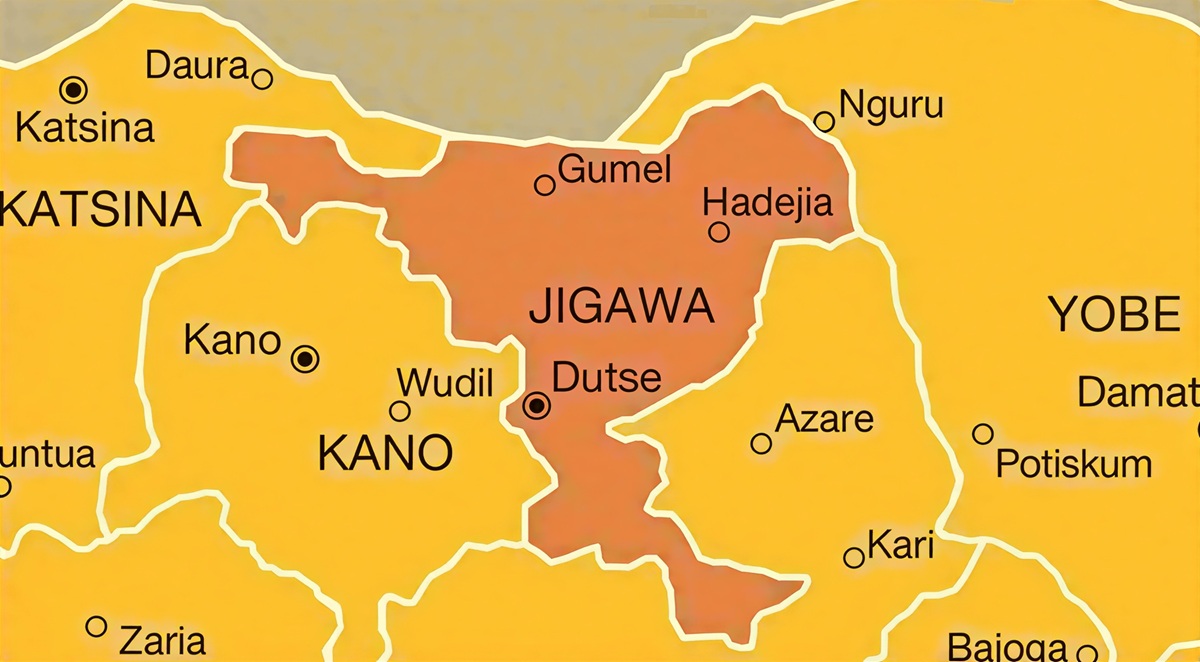 Jigawa State Map.