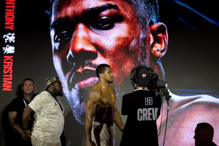 Joshua Survives Two Knockdowns to Stop Prenga