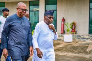 Peter Obi with Olusegun Obasanjo