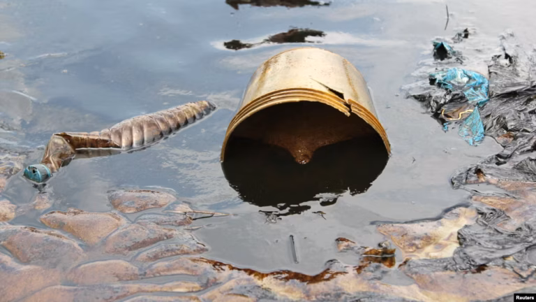 Residents of Delta Community Lament Oil Spill