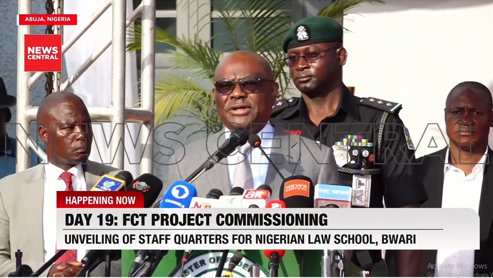 Wike Unveils Law School Staff Quarters, Promises 20 More