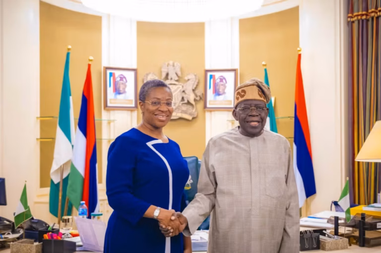 Tinubu Meets NBA President-Elect Badejo-Okusanya