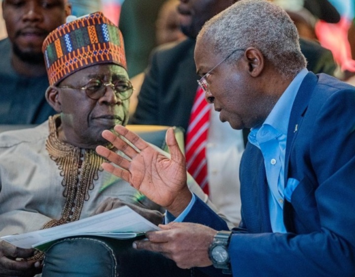 Bola Tinubu with Babatunde Fashola