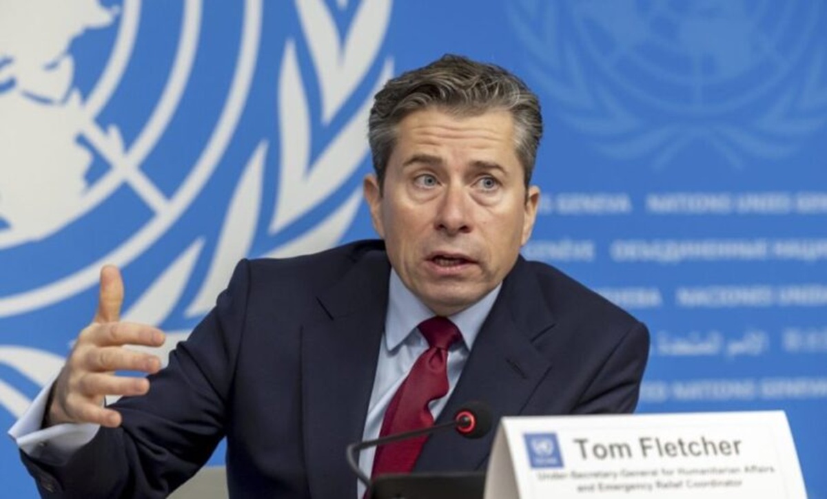 UN humanitarian chief Tom Fletcher