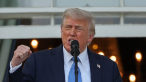 Trump Insists on July Fourth Speech Despite Evacuation (NewsCentral TV)