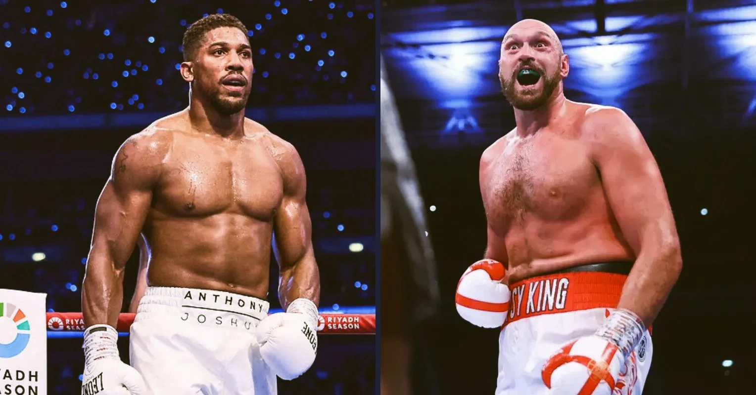 Tyson Fury and Anthony Joshua