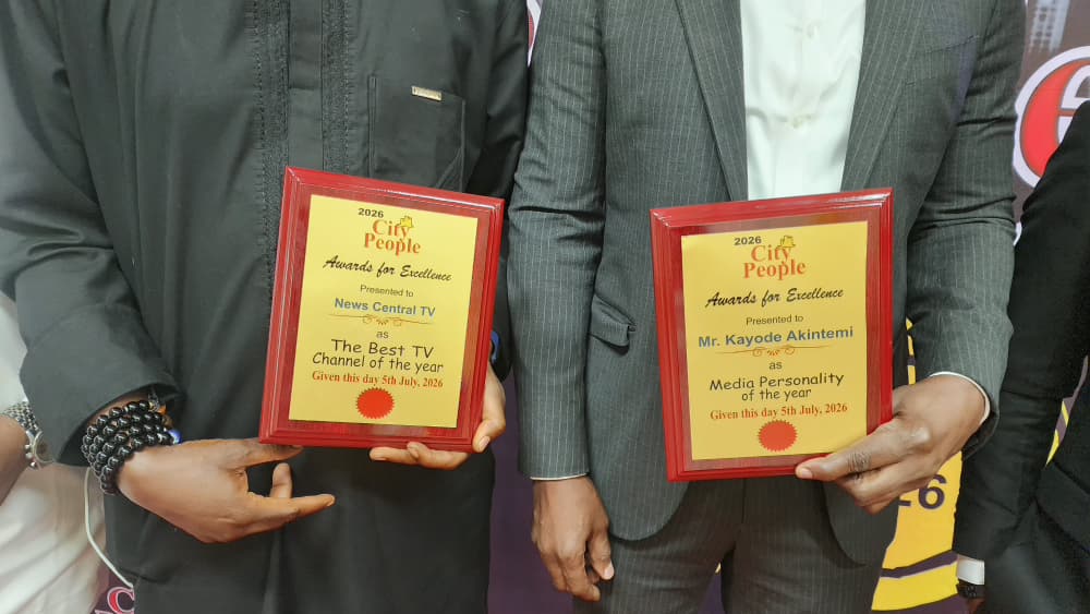 News Central, Kayode Akintemi Shine at City People Awards