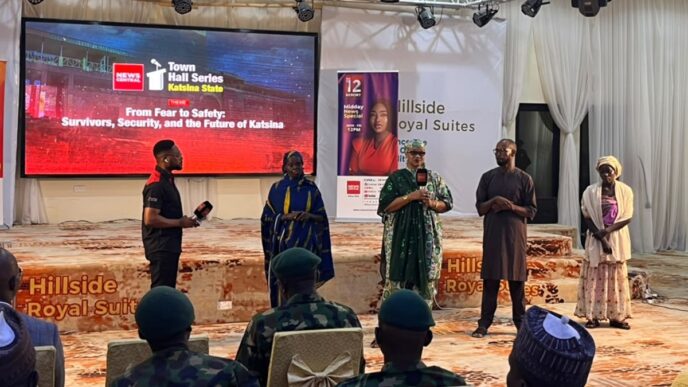 IN PICTURES: News Central Town Hall Begins in Kastina