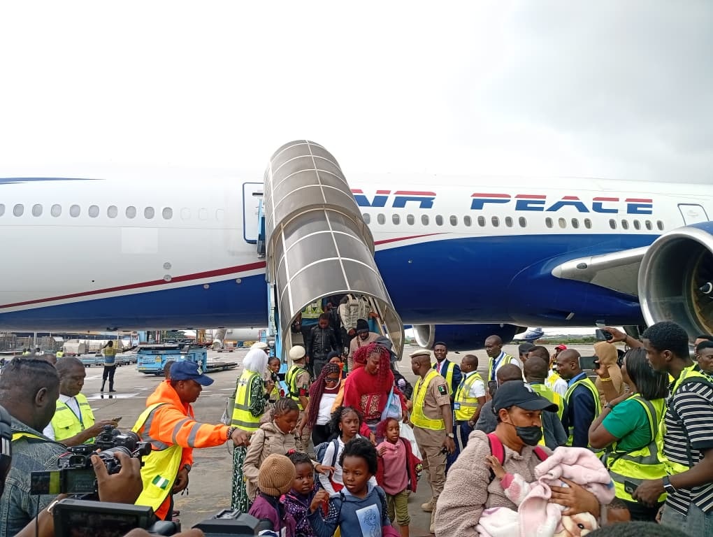 IN PICTURES: Evacuated Nigerians Return From South Africa