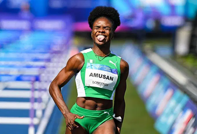 Amusan Wins Commonwealth Bronze