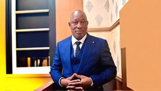 VIDEO: Oborevwori Stops Emotional Commissioner From Kneeling (NewsCentral TV)