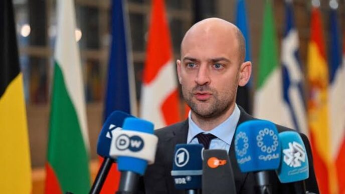 France's Foreign Minister, Jean-Noel Barrot