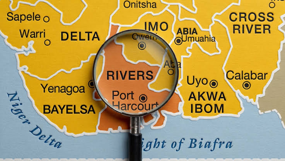 Rivers Map.