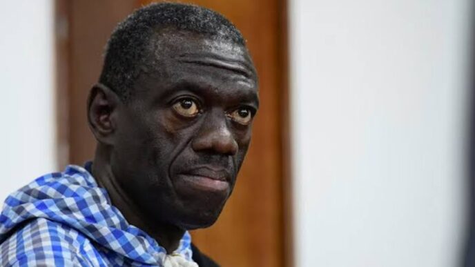 Ugandan opposition leader Kizza Besigye