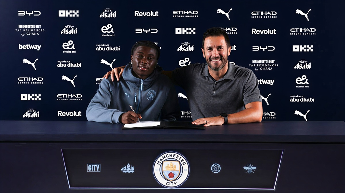 Man City Sign Teen Winger Jeremy Monga From Leicester