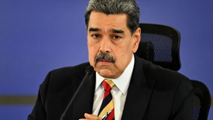 Venezuela's former president, Nicolas Maduro