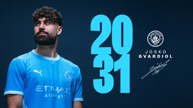 Gvardiol Signs New Five-Year Manchester City Contract