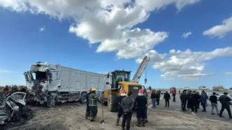 18 Killed in Northern Egypt Truck Crash (News Central TV)