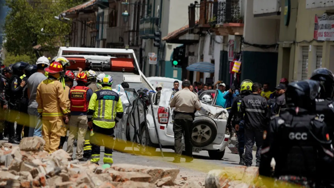 7.4-Magnitude Earthquake Shakes Colombia, Ecuador (News Central TV)