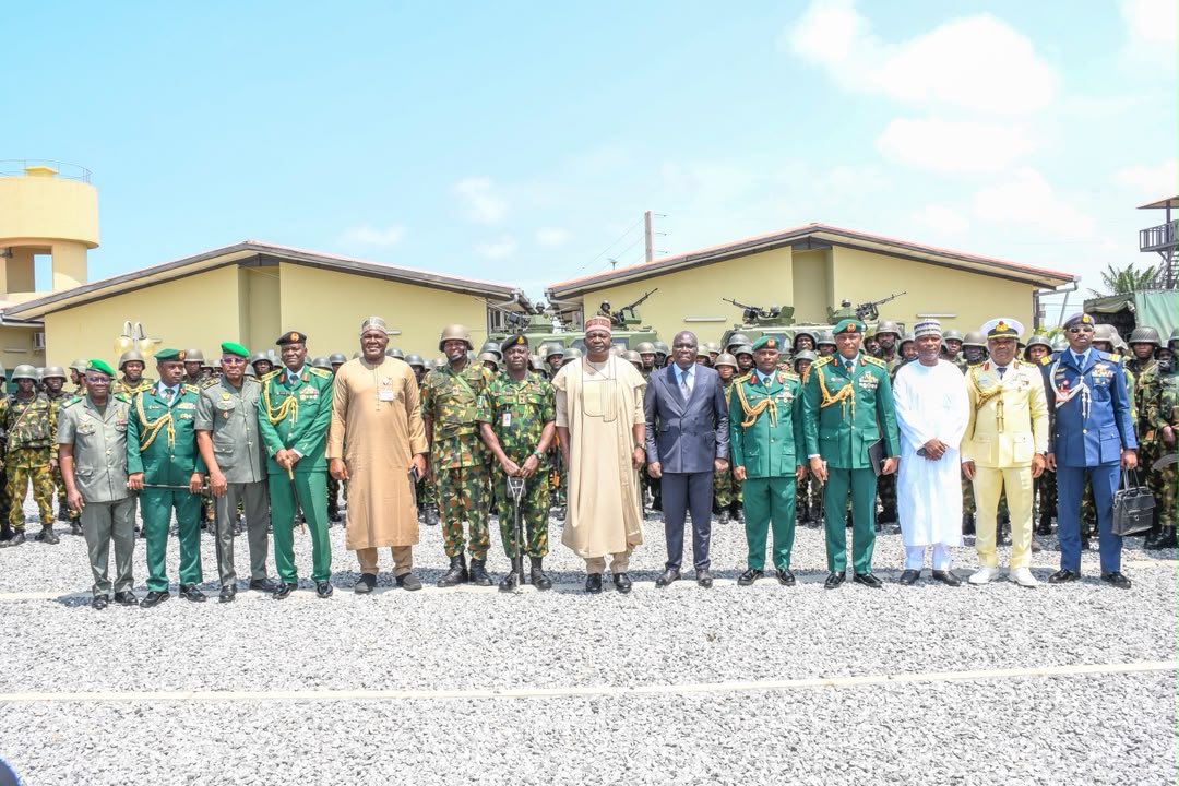 Defence Minister Commends Nigerian Troops in Benin (News Central TV)