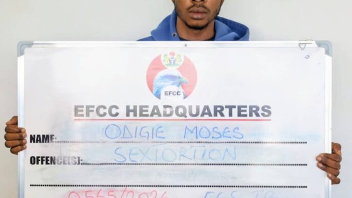EFCC Arrests Spiritualist for Alleged Sextortion (News Central TV)