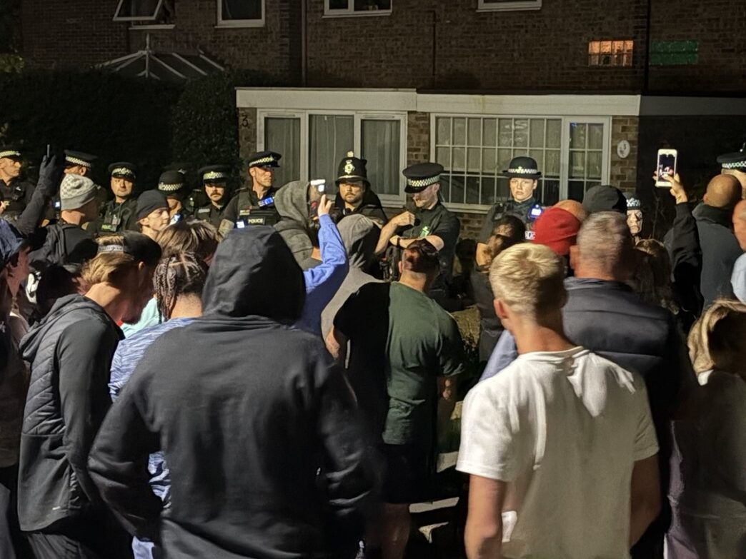 Five Arrested over Anti-Migrant Protests in England