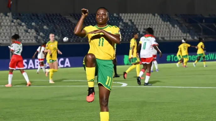 Kgatlana fires South Africa into WAFCON quarters (News Central TV)