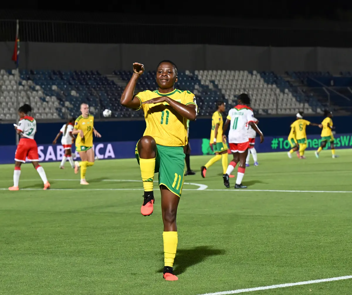 Kgatlana Fires South Africa into WAFCON Quarters
