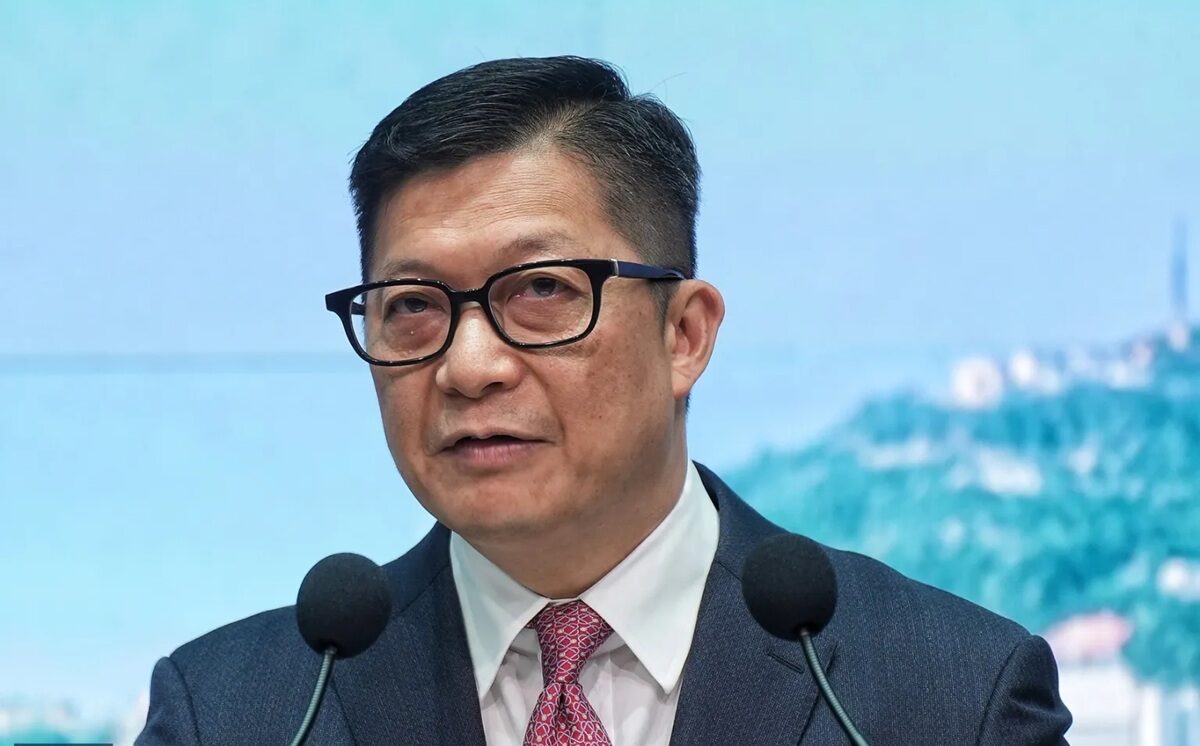 Secretary for Security Chris Tang