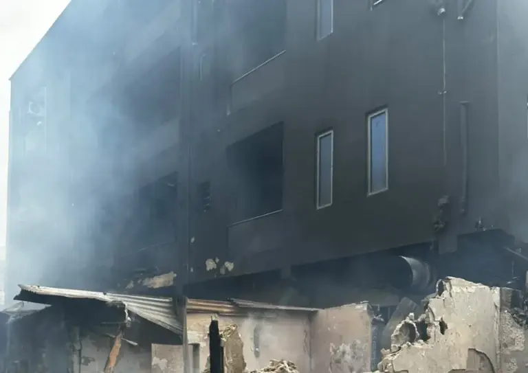 LASEMA Probes Abule Oja Fire