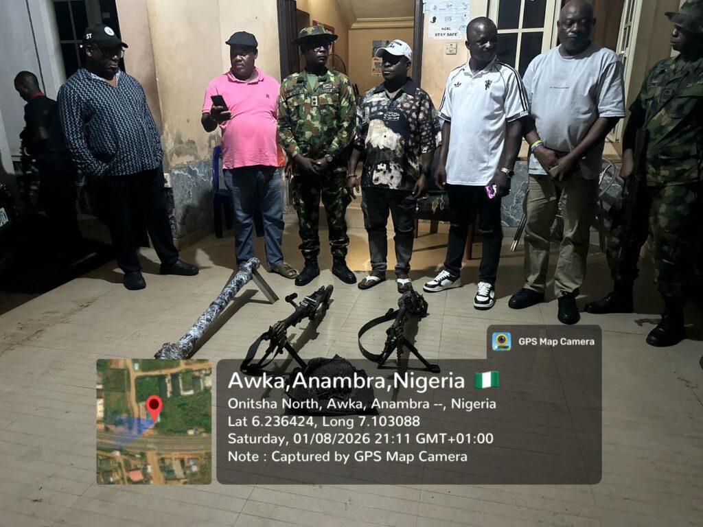 Militants Surrender Arms to Troops in Anambra