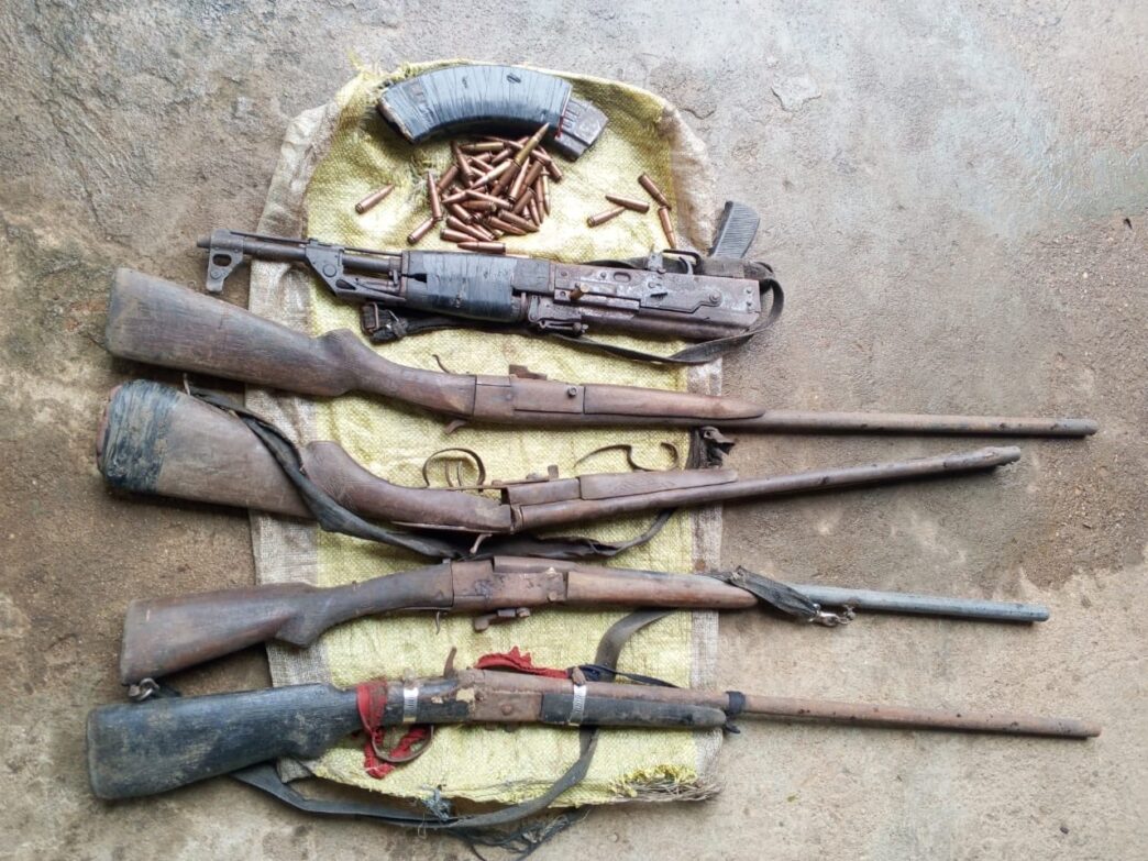 Militants Surrender Arms to Troops (News Central TV)