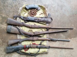 Militants Surrender Arms to Troops (News Central TV)