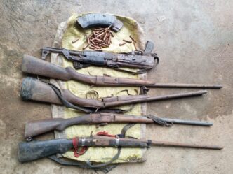Militants Surrender Arms to Troops (News Central TV)