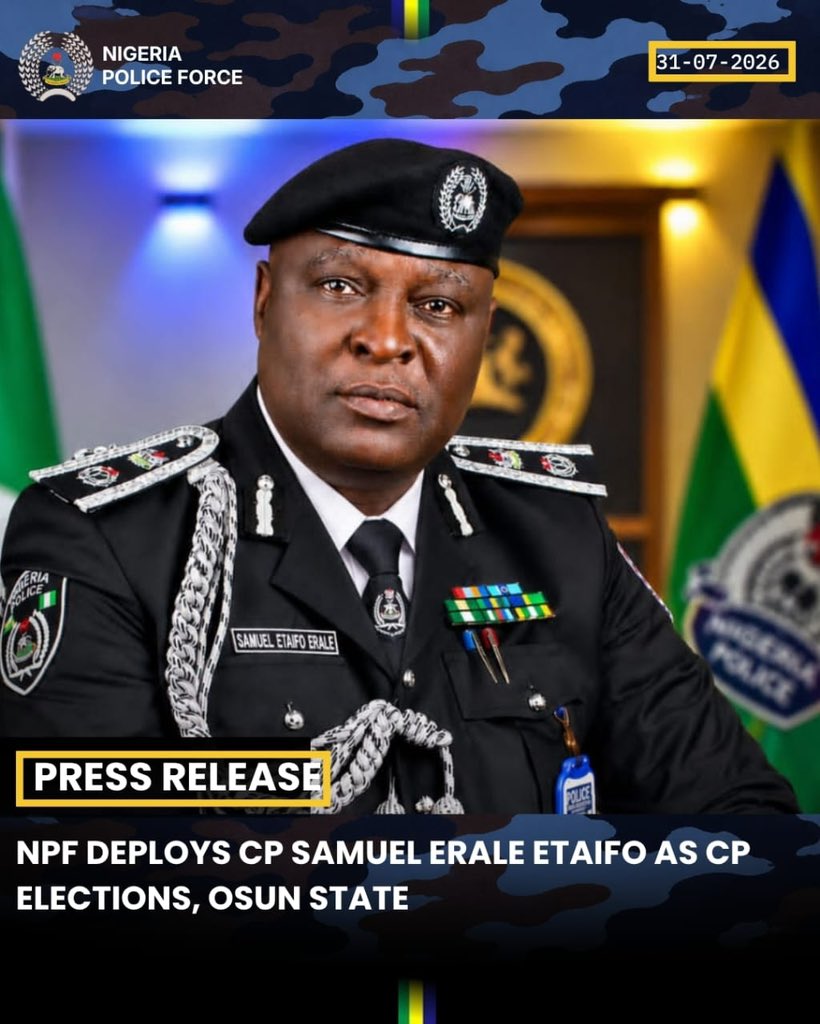 Police Deploy Etaifo to Oversee Osun Election Security (News Central TV)