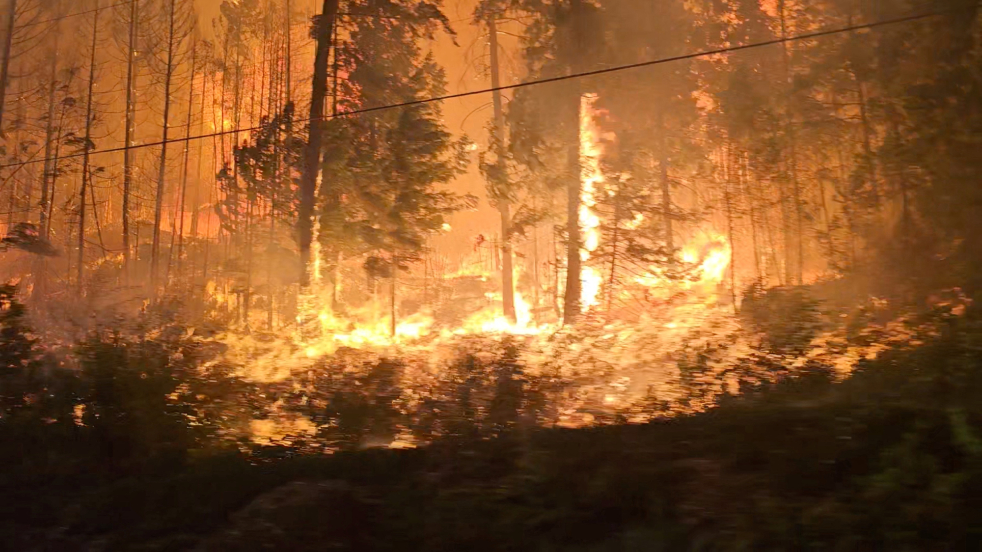 British Columbia District declares emergency over wildfire (News Central TV)