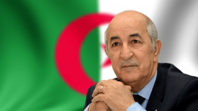 Algeria's President Abdelmadjid Tebboune