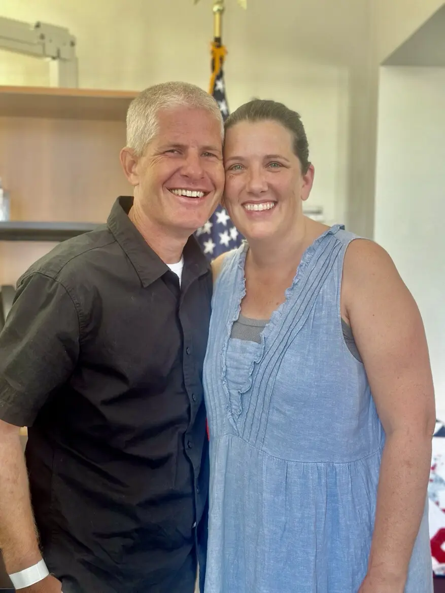 American missionary Kevin Rideout reunites with Wife
