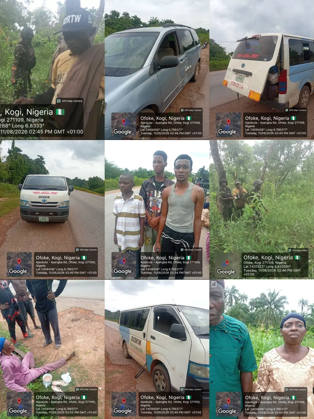 Army Rescues Nine Abducted Commuters in Kogi (news Central TV)