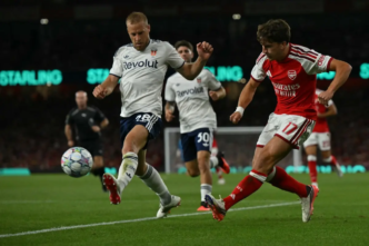 Arsenal Held to 1-1 Draw by Como