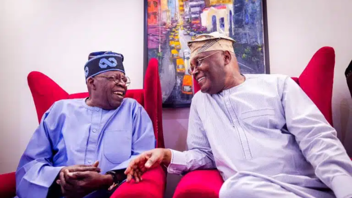 Atiku and Tinubu (NewscentralTV)