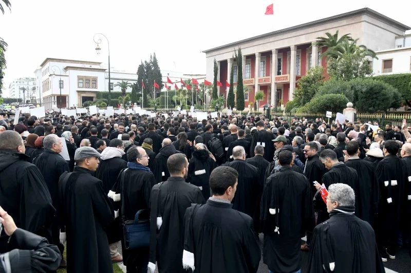 Moroccan lawyers continue judicial strike (News Central TV)