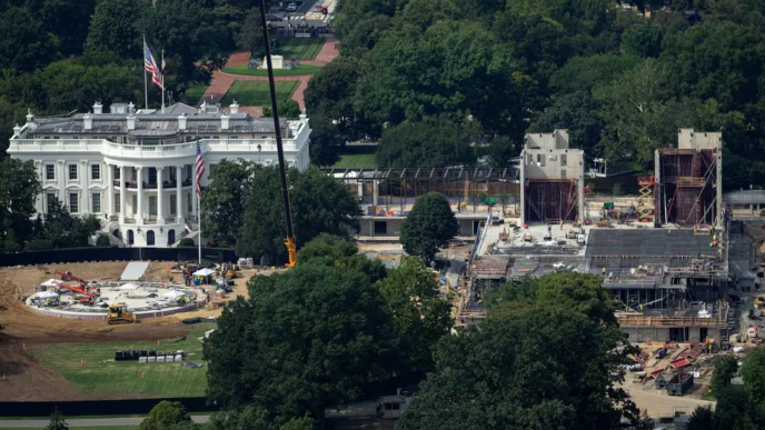 Trump asks the Supreme Court to approve the ballroom project (News Central TV)