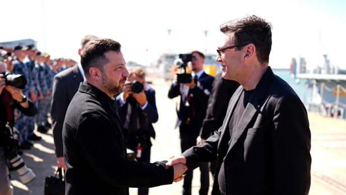 Burnham and Zelensky