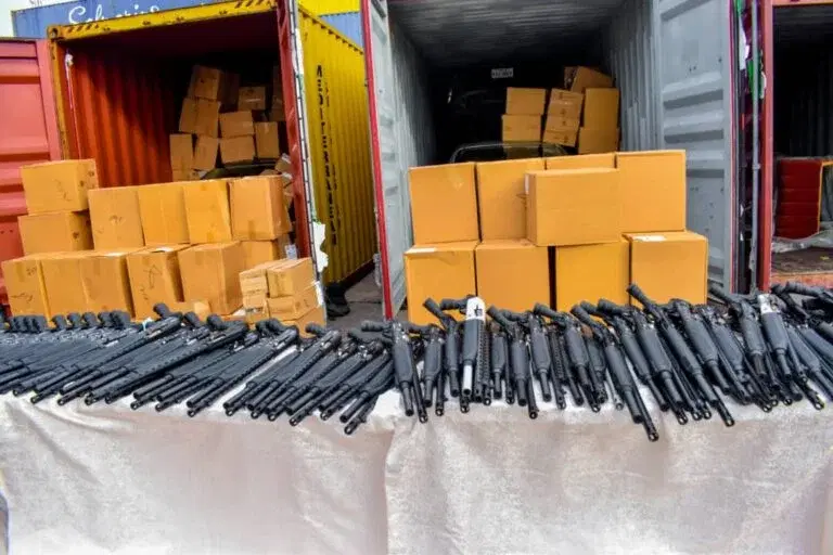 Customs Intercepts Firearms Shipment at Lagos Port