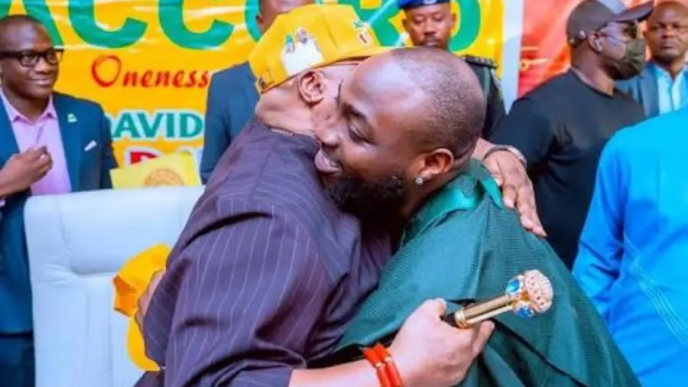Davido and Adeleke