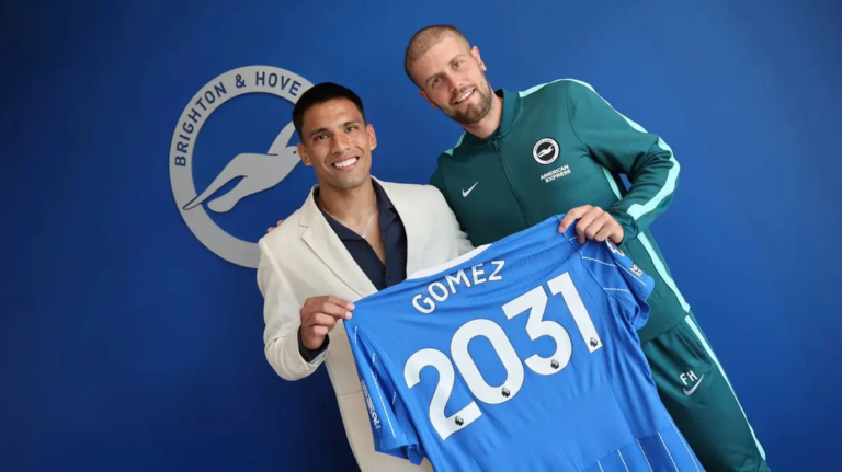 Diego Gomez Signs New Five-Year Brighton Deal