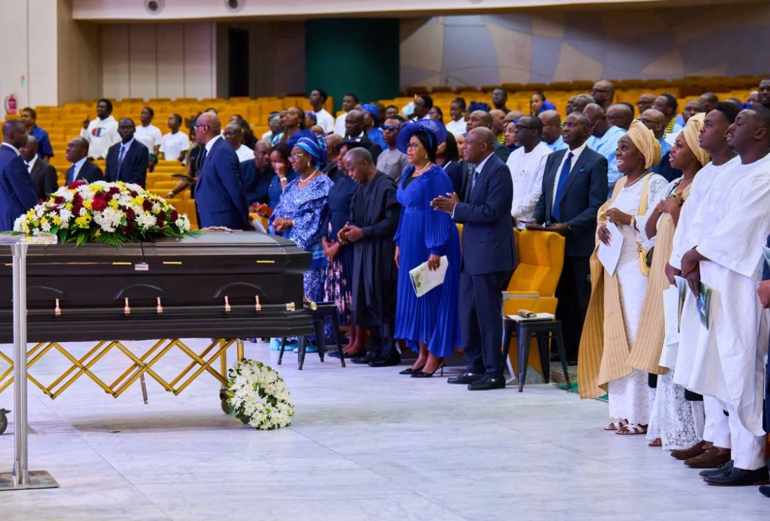 Dignitaries Attend Burial Service for Kemi Adeosun’s Husband (NewsCentral TV)3