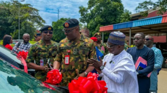 ECOWAS Donates Vehicles to Nigerian Military (News Central TV)