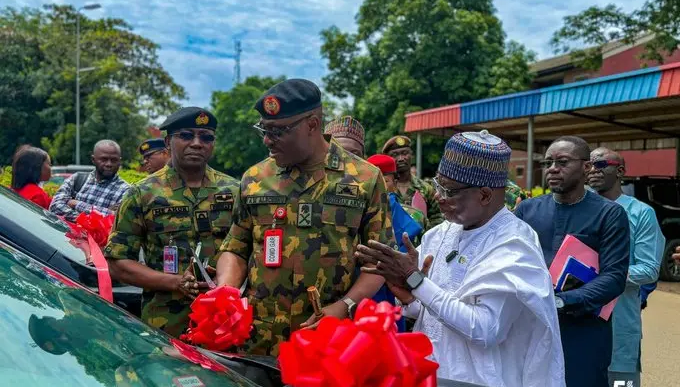 ECOWAS Donates Vehicles to Nigerian Military (News Central TV)